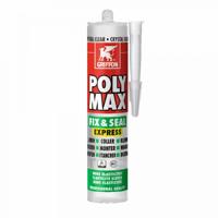 Griffon Poly Max® Afdichtingskit Fix & Seal Express Crystal Clear Koker 300g - 6150452 - thumbnail