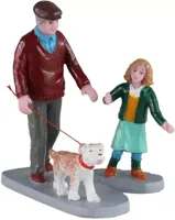 Lemax afternoon stroll s/2 kerstdorp figuur type 3 2020 - thumbnail