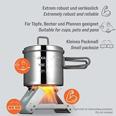Esbit Pocket Stove M (incl. brandstof)
