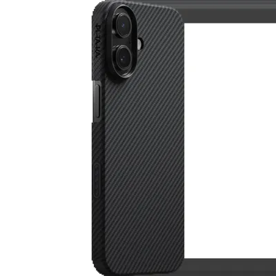 Pitaka Ultra slim hoesje iPhone 17 - Black/Grey