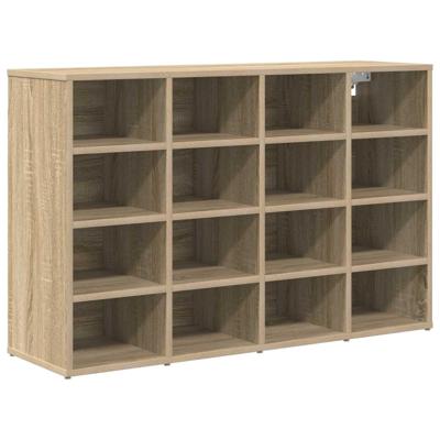 Schoenenkast Sonoma Eiken 103 x 30 x 67 cm Bewerkt hout