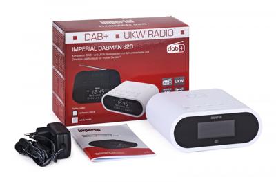 Imperial wekkerradio Dabman D20 (Wit)