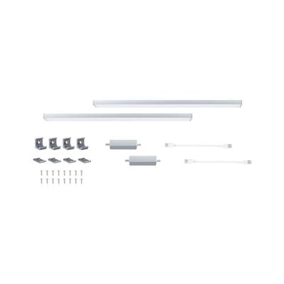 Paulmann Inline LED-onderbouwlamp uitbreidingsset 4 W Warmwit Chroom (mat) Paulmann Inline LED-onderbouwlamp uitbreidingsset 4 W Warmwit Chroom (mat)