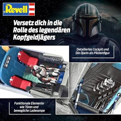 Star Wars The Mandalorian Model Kit 1/72 The Razor Crest 34 cm