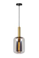 Lucide JOANET - Hanglamp - Ø 22 cm - 1xE27 - Fumé - thumbnail