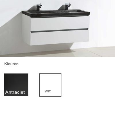 Badkamermeubelset Sanilux Trend Stone 120x47x50 cm Hoogglans Wit