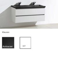 Badkamermeubelset Sanilux Trend Stone 120x47x50 cm Hoogglans Wit - thumbnail