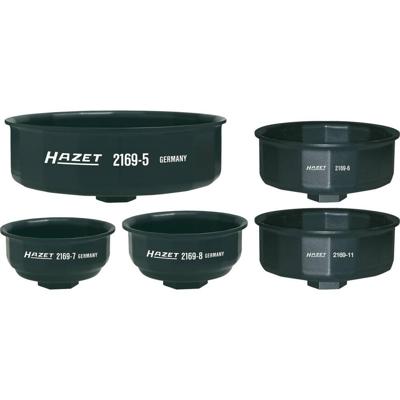 HAZET Oliefitersleutel 2169-11 · 1/2 inch (12,5 mm) vierkant hol · Buiten-14-kant-profiel · SW 84 mm
