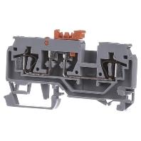 WAGO 280-870 Scheidingsklem 5 mm Spanveer Toewijzing: L Grijs 100 stuk(s)