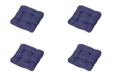 Florance kussen 47X47 Panama safier blauw (4 stuks) Madison - Madison