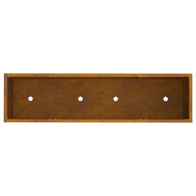 VidaXL Verhoogde tuin plantbak roestig 100 x 26 x 82 cm cortenstaal VidaXL Verhoogde tuin plantbak roestig 100 x 26 x 82 cm cortenstaal
