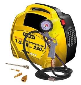 STANLEY Luchtcompressor zonder tank + luchtset AIR KIT - 1,5 PK STANLEY Luchtcompressor zonder tank + luchtset AIR KIT - 1,5 PK