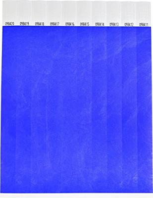 Combicraft polsbandjes Tyvek, blauw, pak van 100 stuks Combicraft polsbandjes Tyvek, blauw, pak van 100 stuks