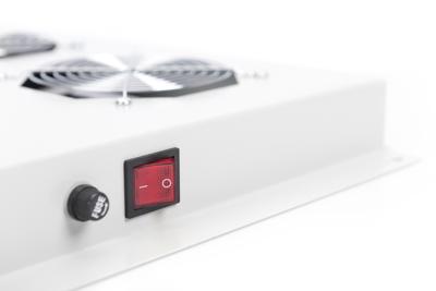 Digitus DN-19 FAN-4-SRV 19 inch 4 x Ventilator voor patchkast 1 HE Grijs