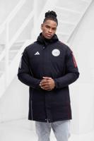 adidas Ajax Parka 2025-2026 Zwart Wit Rood - thumbnail
