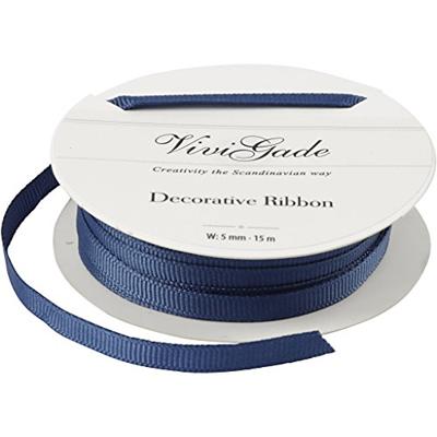 Creativ Company Decoratie lint blauw, 15m
