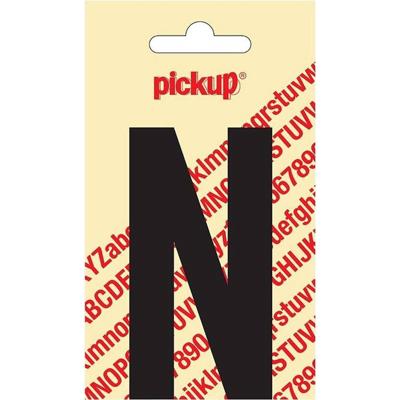 Plakletter Nobel Sticker zwarte letter N Pickup - Pickup