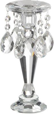 Kandelaar louise kristal transparant s 10x10x23,5 cm Jolipa - Hortus