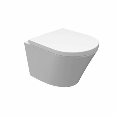 Wiesbaden Vesta junior wandcloset rimless verkort met Vesta Junior toiletzitting softclose en quick release glans wit 32.3451 Wiesbaden Vesta junior wandcloset rimless verkort met Vesta Junior toiletzitting softclose en quick release glans wit 32.3451