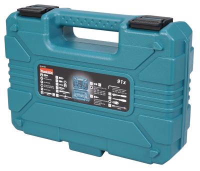 Makita Accessoires Makita e-15752 | handgereedschapset | 91-delig | metrisch en imperiaal