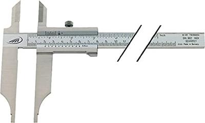 Helios Preisser Werkplaatsschuifmaat | 1000mm | z.fijninstelling met punten | Bek-L.150 mm | 1 stuk - 0234518 0234518 Helios Preisser Werkplaatsschuifmaat | 1000mm | z.fijninstelling met punten | Bek-L.150 mm | 1 stuk - 0234518 0234518