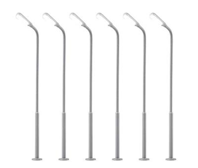 Viessmann Modelltechnik TT Straatlantaarn Bouwpakket 69906 6 stuk(s)