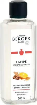 LAMPE BERGER - Parfums - Parfum 0,50l Orange Cinnamon
