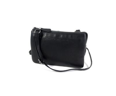 Chesterfield Leren schoudertasje Sheffield Wax Pull Up Black