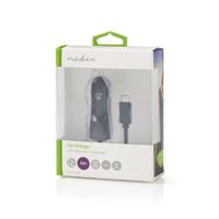 Auto-oplader | 3,0 A | Vaste kabel | USB-C | Zwart - thumbnail