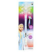 Toi-Toys Ice princess toverstaf sneeuwvlok met licht - thumbnail