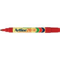 Permanent marker Artline 70N rood - thumbnail