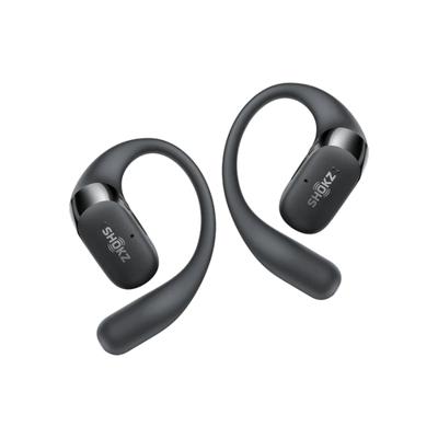 SHOKZ OpenFit 2+ Hoofdtelefoons Draadloos oorhaak, In-ear Oproepen/muziek Bluetooth Zwart