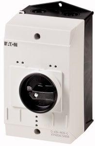 Eaton CI-K2-PKZ0-G 219654 Lege behuizing Met draaischakelaar (l x b x h) 130 x 100 x 160 mm Grijs, Zwart 1 stuk(s)