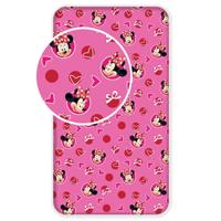 Minnie Mouse Hoeslaken roze - 90 x 200 cm - thumbnail