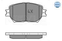 Remblokkenset, schijfrem 0252392817 - thumbnail