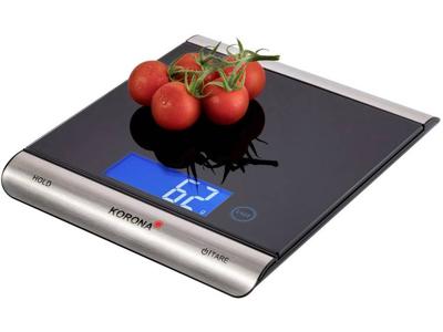 Korona Finja Keukenweegschaal Weegbereik (max.): 15 kg Zwart, Zilver Korona Finja Keukenweegschaal Weegbereik (max.): 15 kg Zwart, Zilver