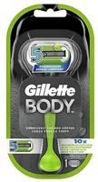 Gillette Body scheerapparaat voor mannen Groen, Grijs - thumbnail