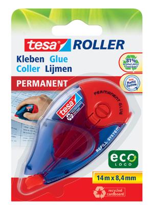 tesa Lijmroller ROLLER Permanent ecoLogo® 8.4 mm 14 m Permanent hechtend Navulbaar: Ja 59151-00002-06 1 stuk(s)