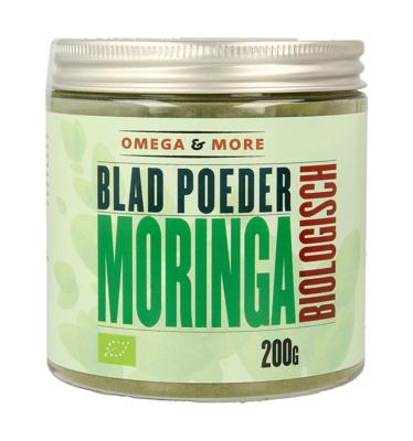 Omega & More Moringa poeder bio 200 Gram Omega & More Moringa poeder bio 200 Gram