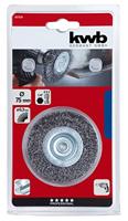 kwb Schijfborstel, dubbel dik, HSS-staaldraad, gegolfd 607830 1 stuk(s) - thumbnail