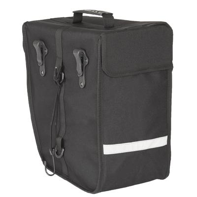 M-Wave enkele fietstas rechts amsterdam 18 liter zwart