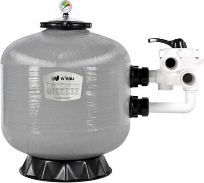 W'eau SPP-500 polyester versterkt side mount zandfilter 12m³ W'eau SPP-500 polyester versterkt side mount zandfilter 12m³