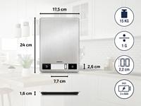 Soehnle 61509 Page Profi 200 Keukenweegschaal RVS - thumbnail