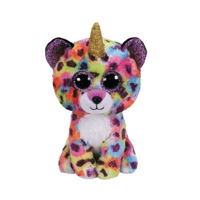 TY beanie boo's luipaard-eenhoorn knuffel giselle 15 cm