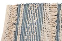 Tapijt DKD Home Decor 180 x 120 x 2 cm Blauw Katoen Wit Boho - thumbnail