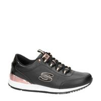 Skechers sneakers zwart/roze - thumbnail