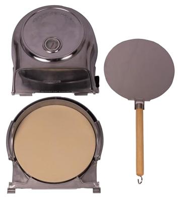 Fernus Stovetop Pizzaoven - Zilverkleurig
Fernus Stovetop Pizzaoven - Silver colored - thumbnail