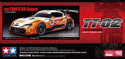 Tamiya 1:10 RC auto 1:10 RC au TOM´s GR Supra TT-02 4WD TT-02 Tamiya 1:10 RC auto 1:10 RC au TOM´s GR Supra TT-02 4WD TT-02