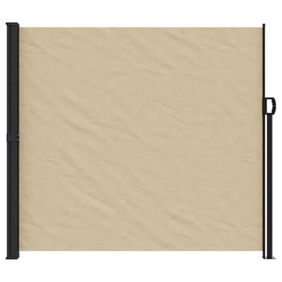 VidaXL Windscherm uittrekbaar 180x300 cm beige