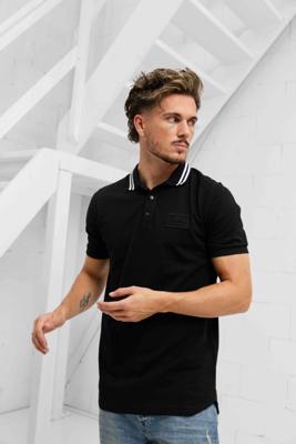 Iceberg L5 F030 Polo Heren Zwart - Maat XS - Kleur: Zwart | Soccerfanshop